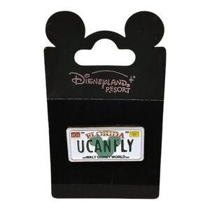 WDW - Cast Lanyard Pin Collection 1 - U CAN FLY Promotion Disney Pin NEW On Card